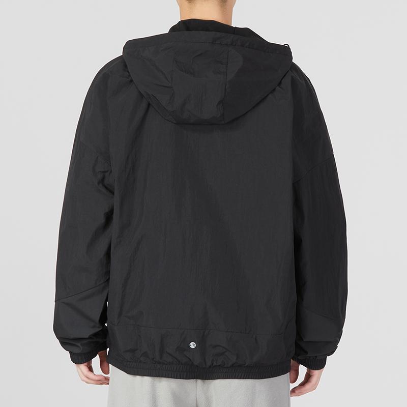 adidas Тканая куртка Essentials Мужская верхняя одежда Черный IA6959