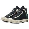 Converse 1970-е Chuck Taylor All Star Zip Клетчатые Высокие Кеды Унисекс Зеленый Черный 169258C