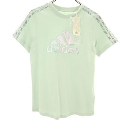 Неиспользованная футболка adidas с коротким рукавом L мятно-зеленая женская б/у