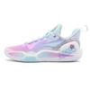 Li Ning Speed 9 Амортизирующие Нескользящие Износостойкие Низкие Баскетбольные Кроссовки Мужские Розово-Сине-Фиолетовые ABPT001-6(Команда205-)