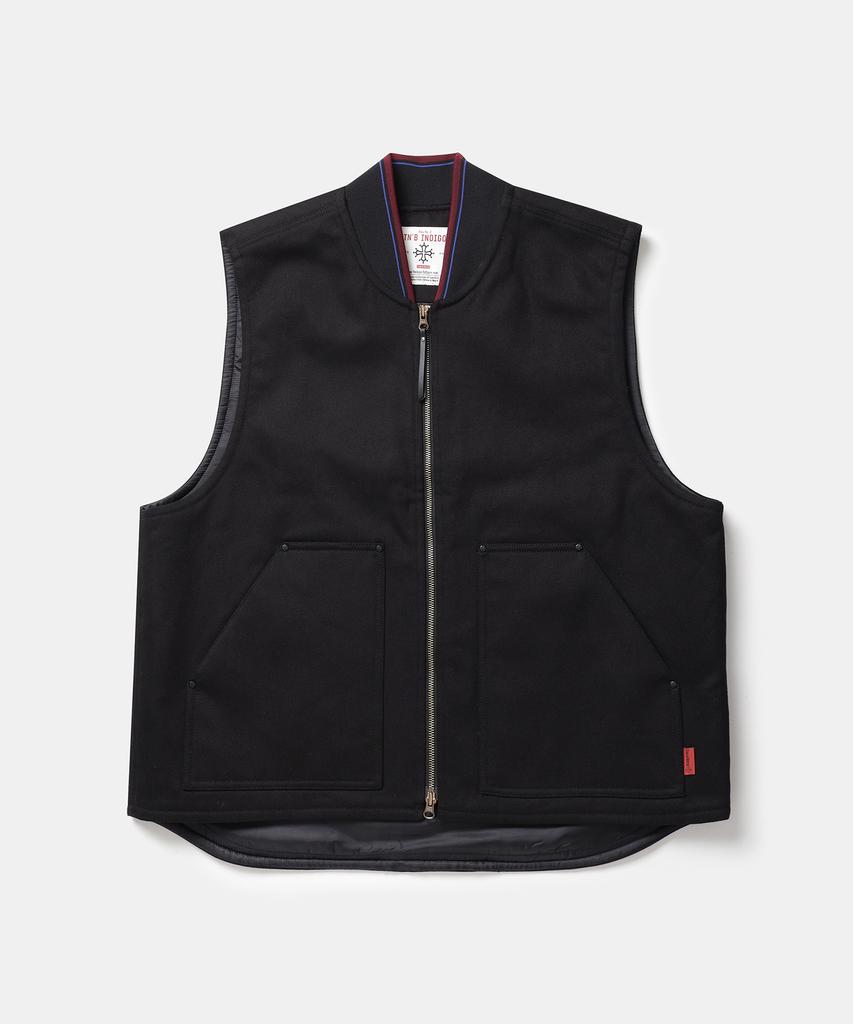 Touln Brick Tb-No.2 Padded Black Vest (E5W10G2102)