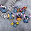 Stitch Cartoon Brooch - Lilo & Stitch Metal Badge Accessories for Clothes and Bags