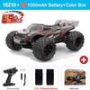 Радиоуправляемая машина MJX 16208/16209/16210 2.4G 4WD с пультом управления Внедорожник Бесколлекторный Высокоскоростной Гоночный Скалолазный Гусеничный 2S 3S Аккумулятор