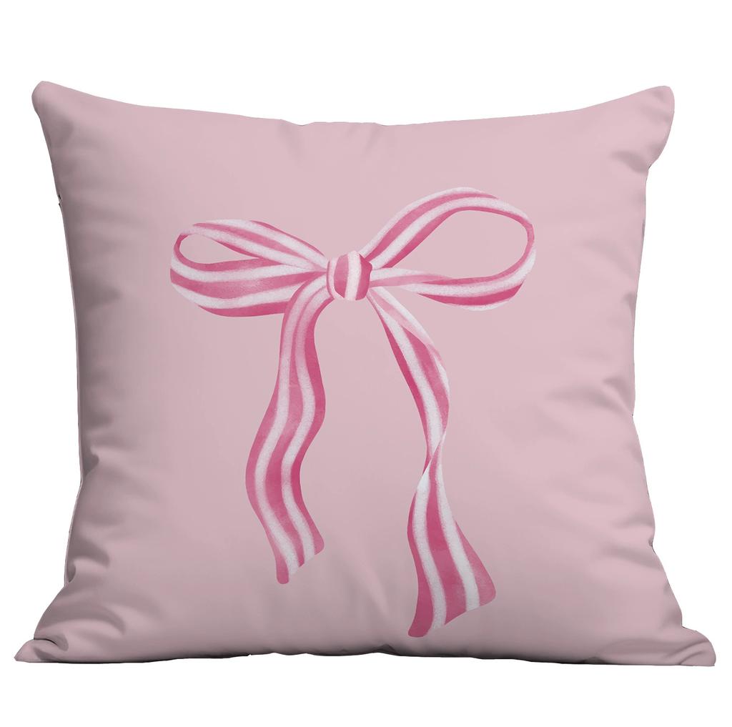 1pcs 45*45cm New Pink Creative Bow Cushion Cover Fashion Household Sofa Decoration Pillowcase