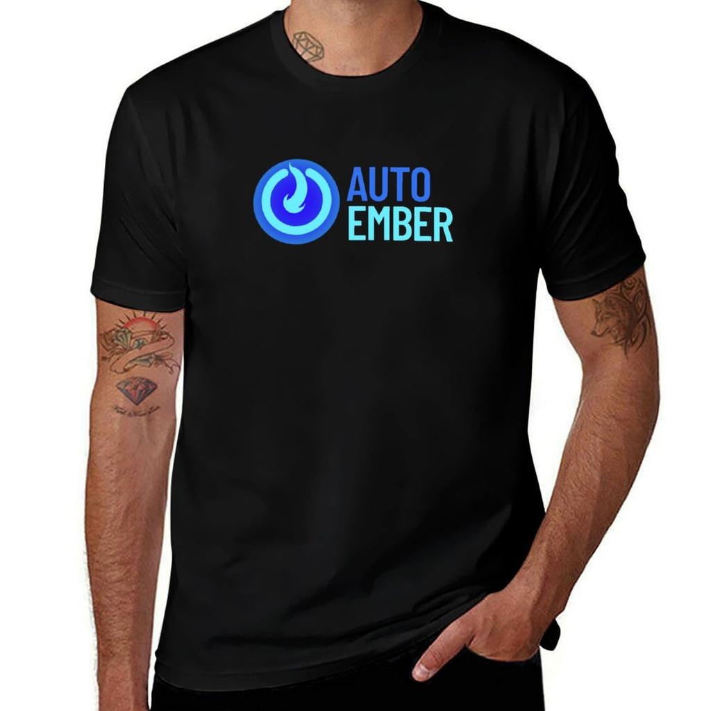 Auto Ember Merch TShirt Plus Size Gym Sports TShirt