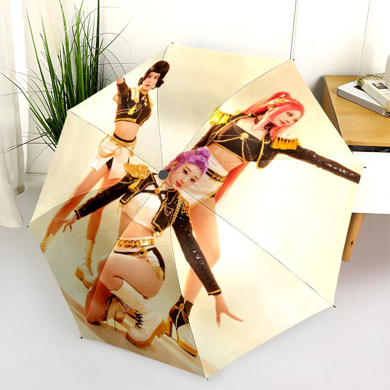 Harmony Motion: Musical Dance Celebration Folding umbrella Portable Suitable for all seasons light Gift Three folds