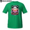 Funny Under Cover Ghost T-Shirt | Cute Halloween Pastel Goth Tee with Bats