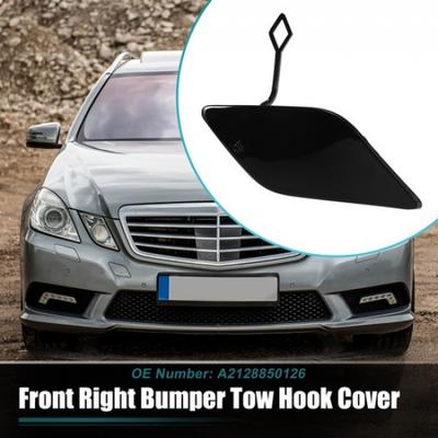 Заглушка буксировочного крюка переднего бампера для Mercedes Benz E-Class W212 A2128850126 Черная