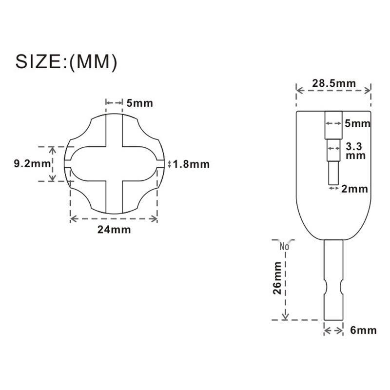 Electric String Winder for Ukuleles, Folk, and Classical Guitars