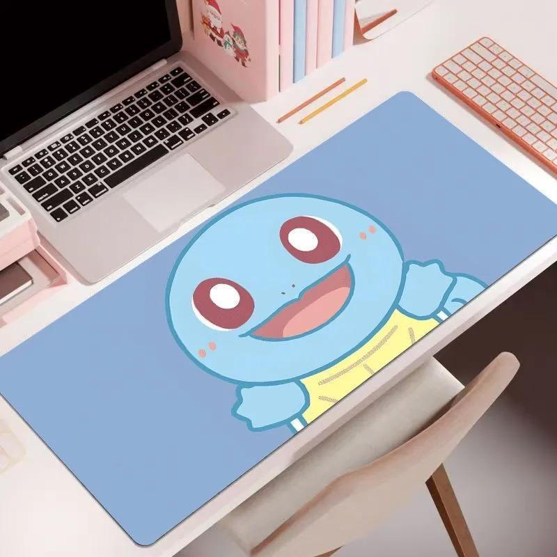 Cute Pokemon Large Mouse Pad Pikachu Gengar Kawaii Gaming Desk Mat mm Thick AntiSlip