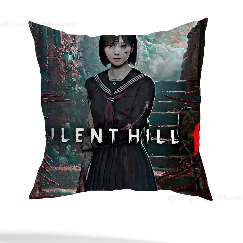 Наволочка S-Silent Hill в повседневном стиле, подходит для домашнего декора (исключая наполнитель)