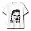 Reputation Album Graphic TShirt Unisex Unisex Pop Streetwear Short Sleeve Cotton Black White Portrait Music Fan Merch Tee Tops