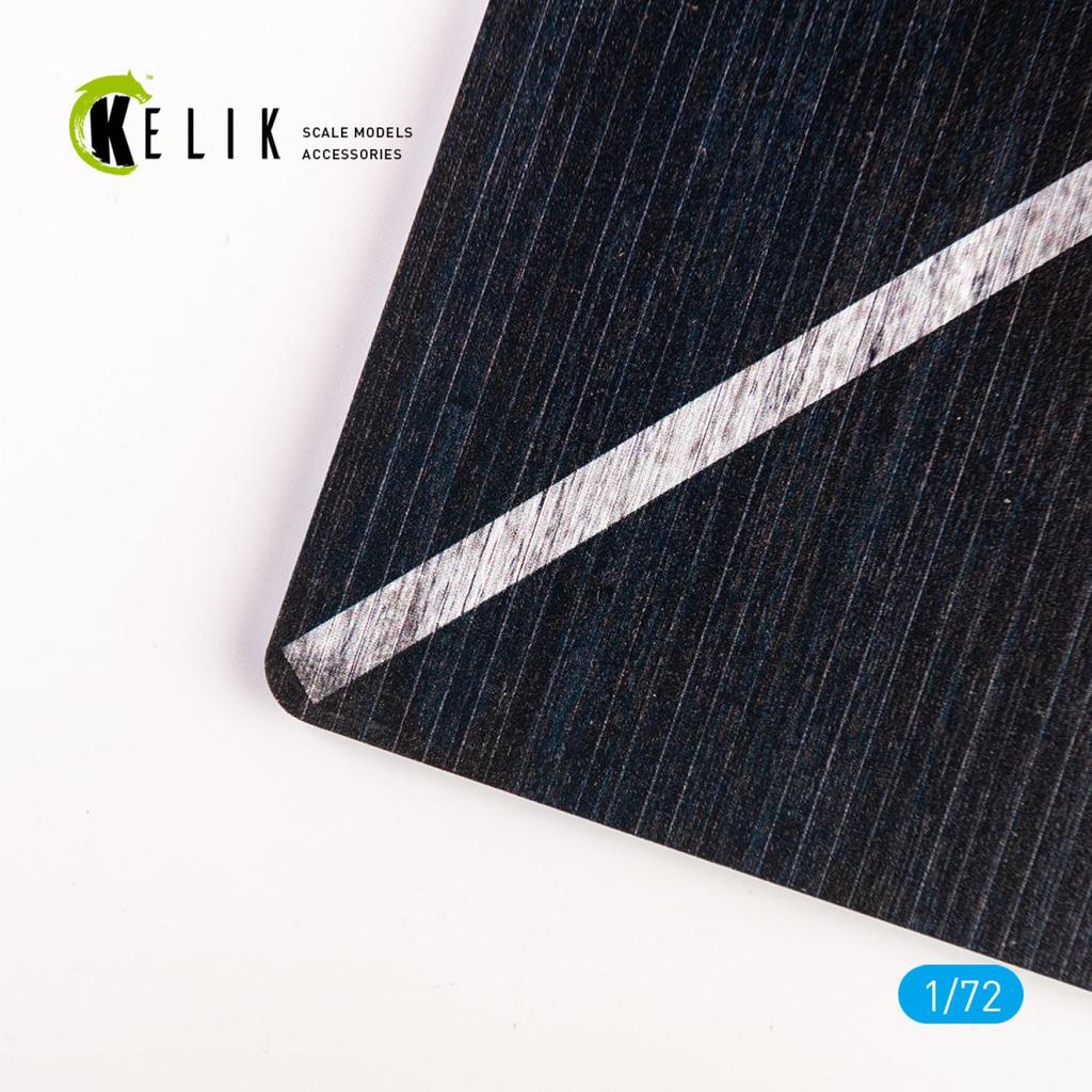 Reskit USS Antietam Flight Deck 1953 Type 2 x Display Base RSKKS72072 1/72 CV-36 (180 214mm)