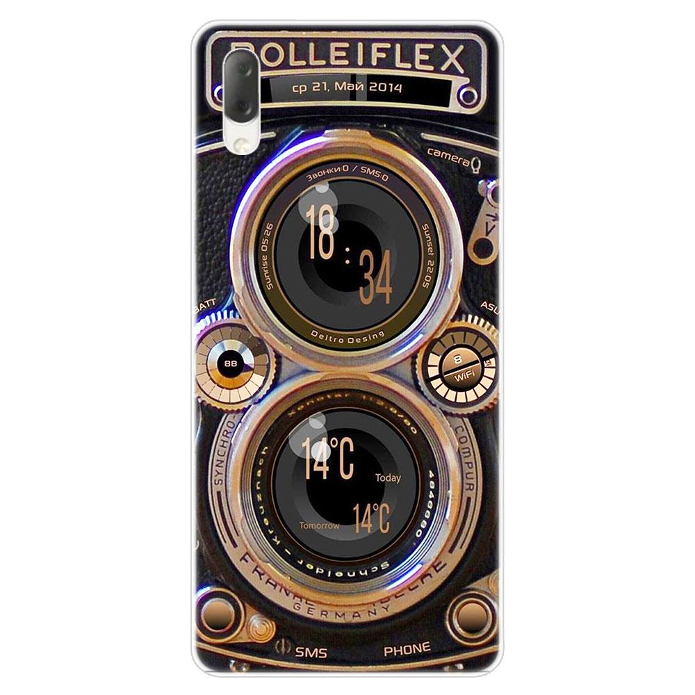 Retro Vintage Camera Cassette Music Case For Sony Xperia L1 L2 L3 X XA XA1 XA2 Ultra E5 XZ XZ1 XZ2 Compact XZ3 M4 Aqua Z3