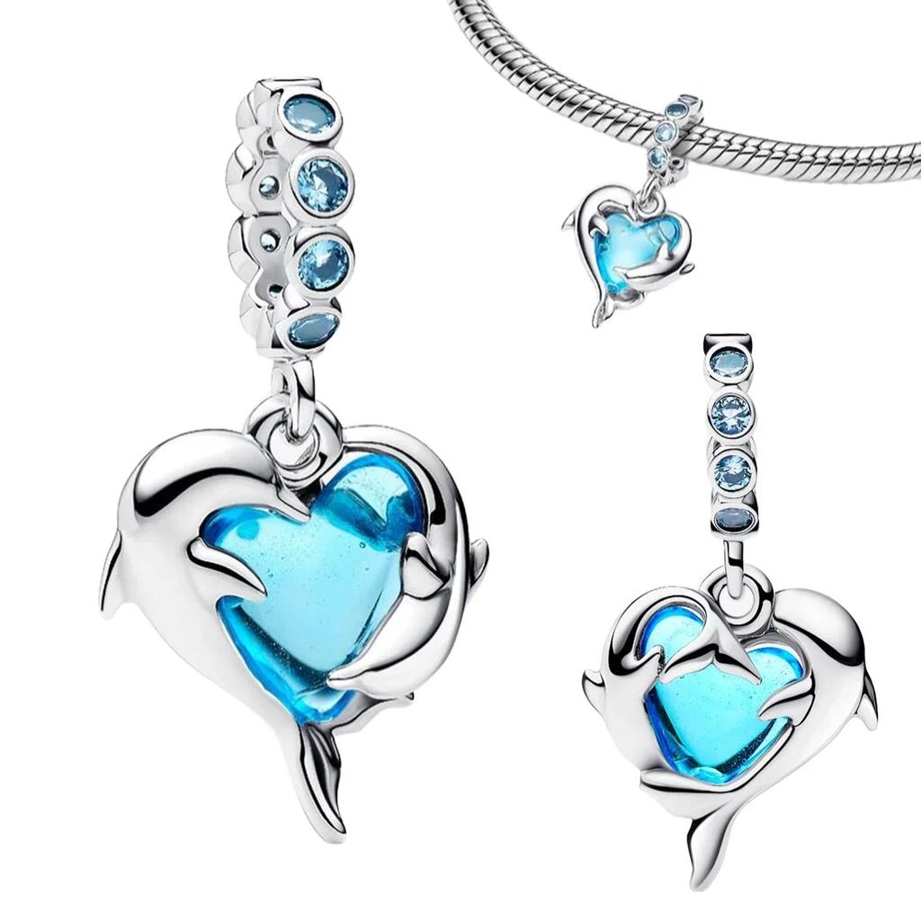 Новые Оригинальные Медные Океанические Шармы Морская Звезда Кит Морской Конёк Ракушка Бусины Для Ожерелий Браслетов Сделай Сам Подарок Ювелирные Изделия