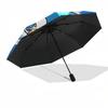1pc Sonic the Hedgehog Automatic Opening/Closing Umbrella - Portable 3-Fold Design with 8-Bone Iron Frame - Outdoor - Ideal Gift for Fans, Travelers,