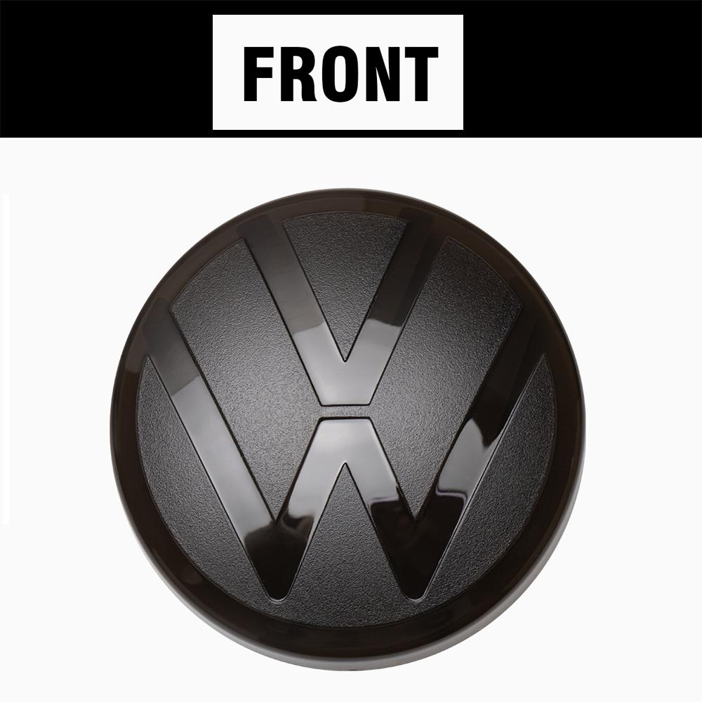 Для автомобиля VOLKSWAGEN Передняя решетка радиатора / Задний значок Логотип Эмблема на крышке багажника Накладки Наклейка Автоаксессуары Для Volkswagen VW Tigu