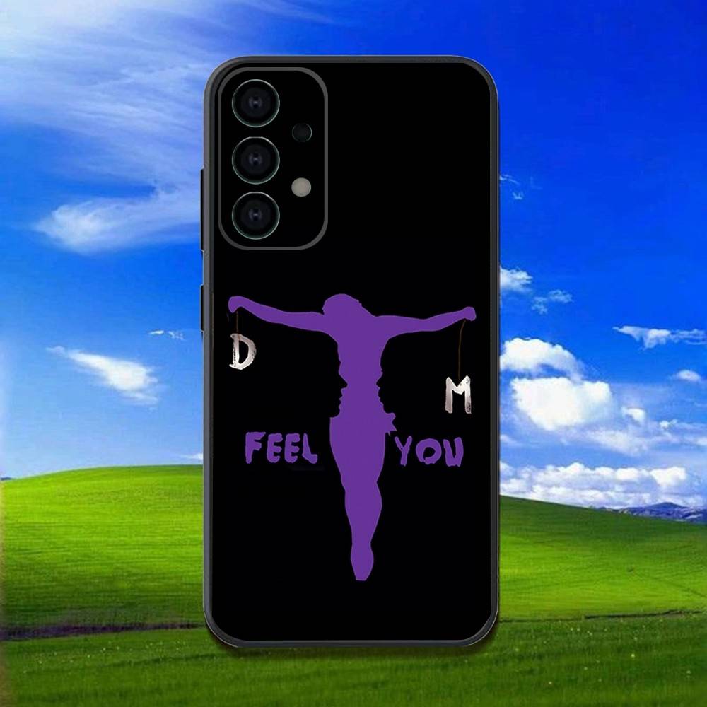 Чехол для телефона D-DepecheS M-Mode для Samsung Galaxy A13,A21s,A22,A31,A32,A52,A53,A71,A80, Мягкий черный корпус