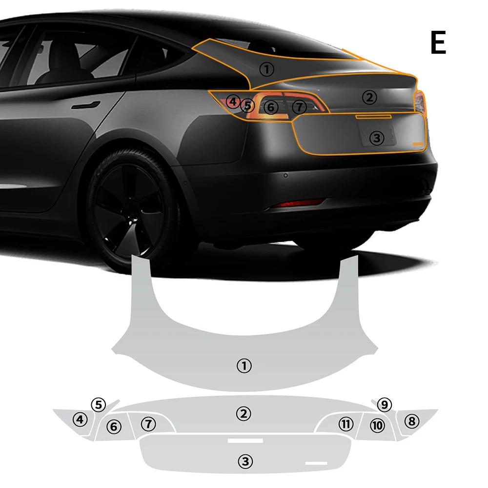 8.5MIL TPU Глянцевая Матовая Защитная Пленка для Автомобильной Краски Для Tesla Model 3 Model3 2017-2020 2025 2025 2025 Прозрачный Бронепленка PPF Аксессуары
