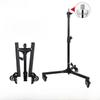 Прочная складная напольная стойка для освещения с шкивом, идеально подходит для студийного освещения, прямых трансляций, заполняющего света, штатива и использования со вспышкой