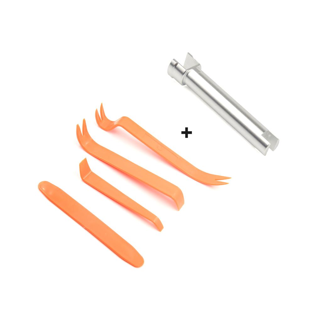 Набор инструментов для снятия обшивки панели автомобиля, дверная панель, набор внутренних зажимов, ручка управления, ремонт