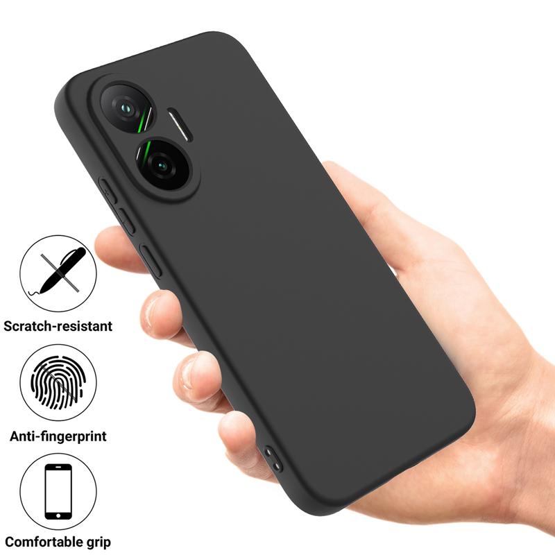 Чехол для Xiaomi Redmi Turbo 4 Pro, мягкий premium чехол-ремешок из жидкого силикона с флоком внутри для Redmi Turbo4 Pro