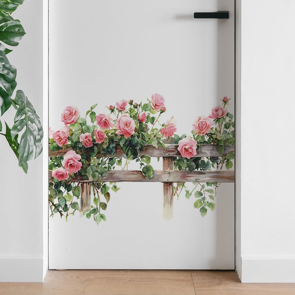 Зеленая Ротанговая Стена с Растением и Бабочкой Подвесное Суккулентное Водонепроницаемые ПВХ Отклеивающиеся Обои Стильная Комната Аренда Дома Стена Наклейка на Стену с