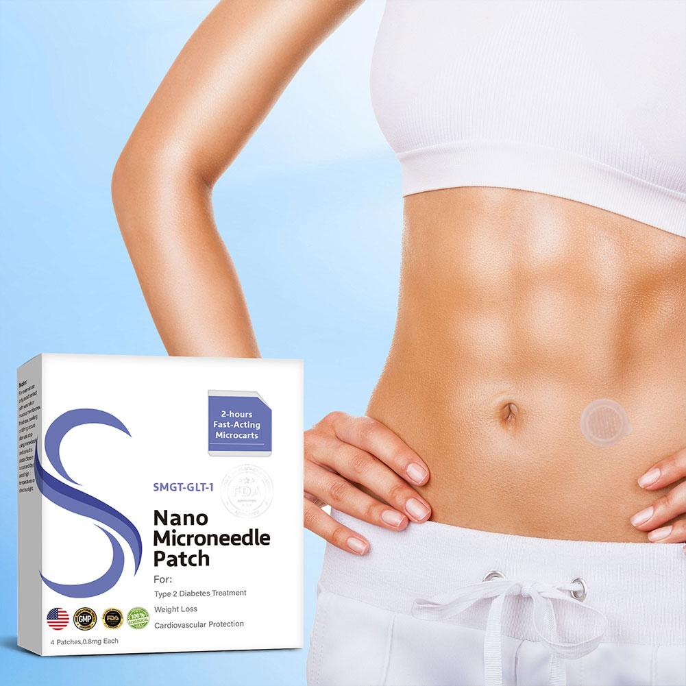 1/2/3Boxes Nano Micro Needle Plasters SMGT-GLP-1 Microneedle Plasters Firming Line Improvement Skin Care Patch For Fats Burning