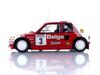 Ixo Model MODELLINO IN SCALA CON Peugeot 205 T16 Rally Ypres 1985 18RMC135 N.3 Daanish/Meikhe 118