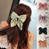 Bow Hair Clip Sweet Satin Butterfly Barrettes Hair Accessories Japanese Style