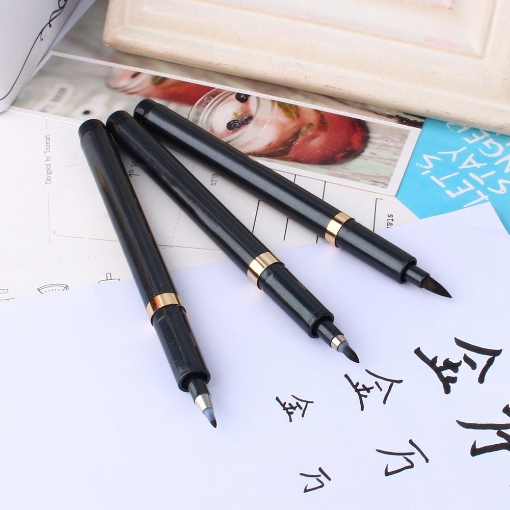 Fudenosuke , 3pcs Chinese Japanese Calligraphy Brush Pen Nibs Pen Writing Drawing Craft SG e Shodo Brush Ink