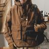 Jay Leno American Classic Retro Tooling Jacket Мужская куртка Мужская трендовая куртка Mountain Outdoor Coffee