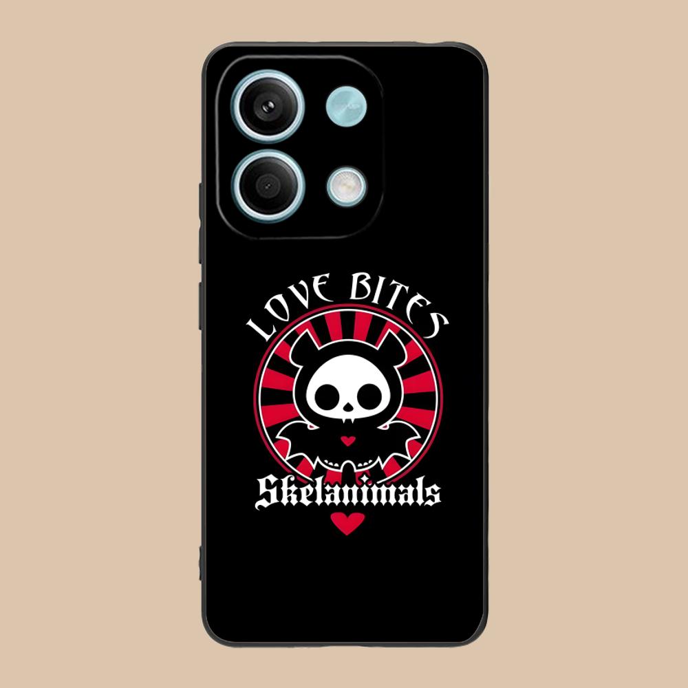 Матовый ТПУ чехол Skelanimal Diego для мобильного телефона POCO F7 F6 F5 F4 F3 F2 Pro GT C75 C71 C65 C61 C40 Pro Ultra Цветная крышка