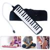Air Piano Keyboard Soprano Melodica with Long Tube Short Mouthpieces & Carry Bag 32 Keys Melodica Instrument for Kids