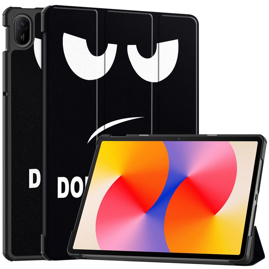 Чехол-подставка для Huawei MatePad SE 11 с принтом, кожаная обложка для планшета