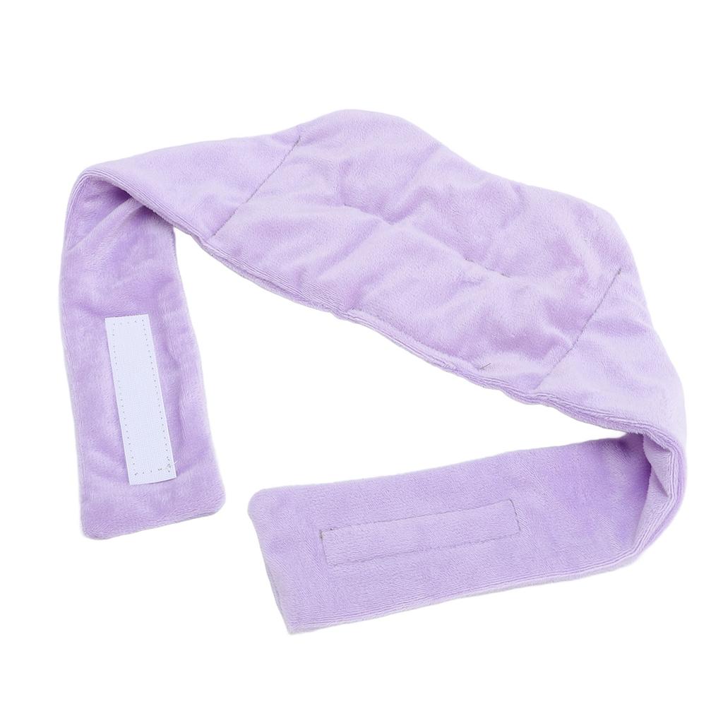 Sleeping Eye Cover Soft Comfortable Weighted Eye Cover Hook and   Fastener Closure for Nighttime