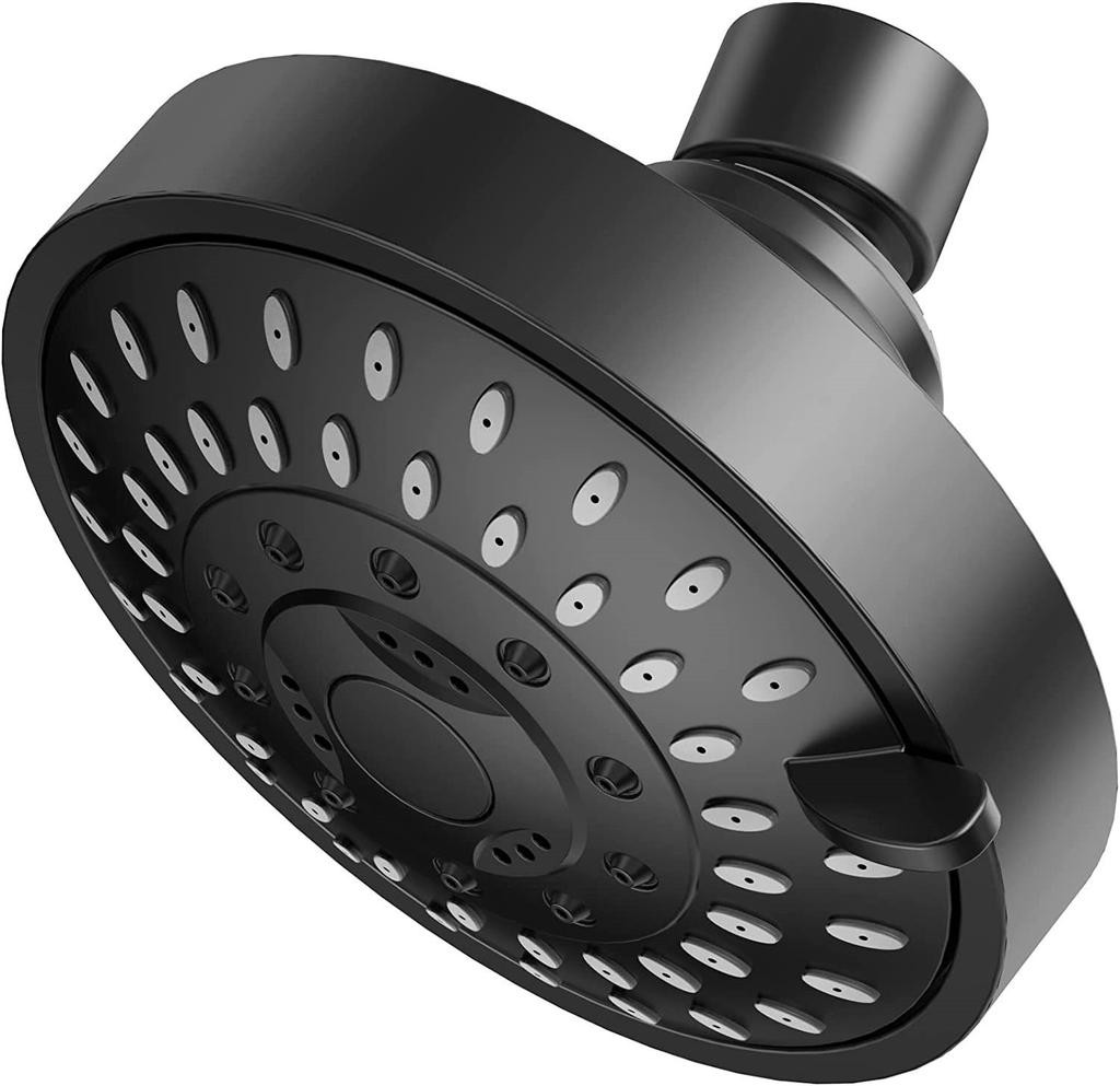 4-дюймовая пятискоростная душевая головка Booster Shower с фильтром Бытовая верхняя душевая головка для ванной комнаты Душевая головка