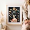 Plakat układ planet portret