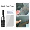 1/4pcs Windshield Repair Kit for Glass Automotive Glass Windscreen Tool Fixing Chips Cracks Star-Shaped Crack Nano Fluid Filler