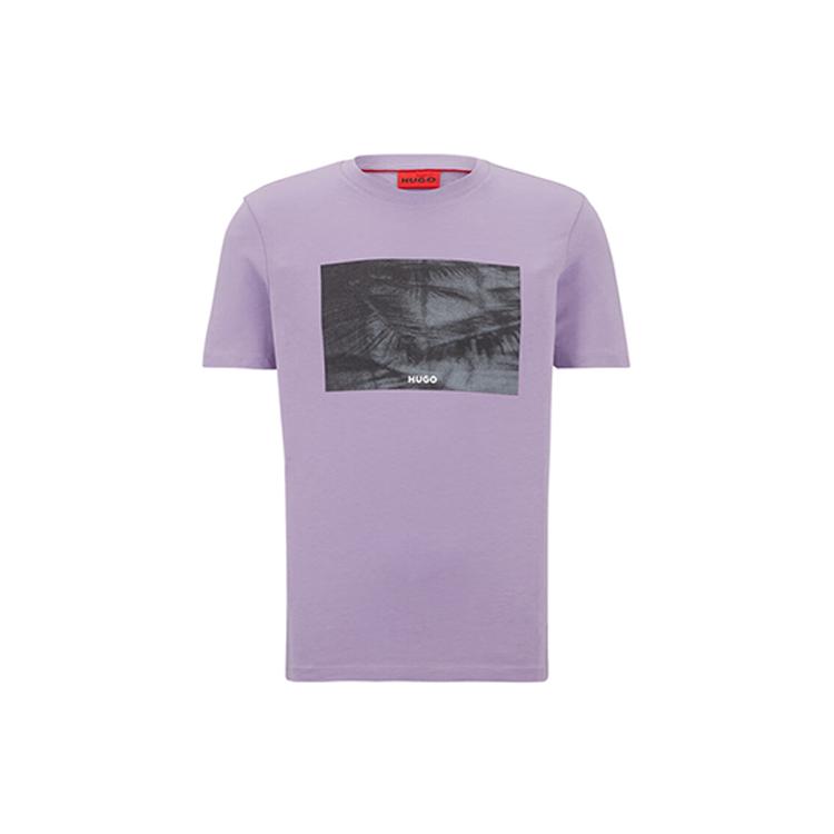 HUGO BOSS SS23 T Shirt Men's Purple 50488913-564