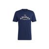 Originals Graphics Archive Tee Letter Logo Print Sports Short Sleeve T-shirt Men Tops Deep-Indigo IC5764