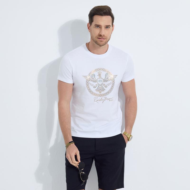 Men's Hot Diamond Short-sleeved T-shirt