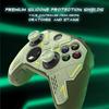 Силиконовый чехол PlayVital для Xbox Series Защитный чехол для беспроводного контроллера Xbox Core Включает накладки на стики и наклейки для контроллеров X/S, Нескользящий