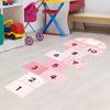 Self-adhesive Cartoon Number Grids PVC Wall Art NEW Flooring Decals  Nursery