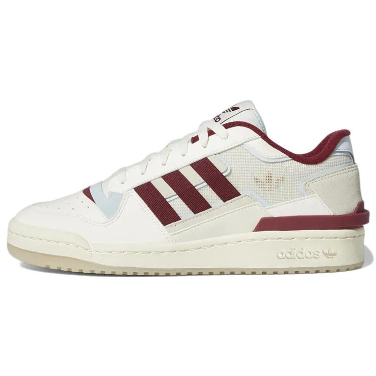 adidas Forum Exhibit Low ' Burgundy' (Unisex) / Collegiate Burgundy / Cream White Skate Shoes GW4358