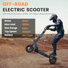 Электрический самокат для взрослых, складной самокат Offroad E, сверхширокая доска, портативный пригородный электрический самокат с сиденьем