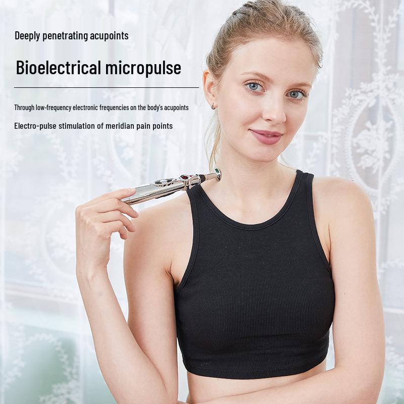 Многофункциональная электронная ручка для акупунктурного массажа меридианов