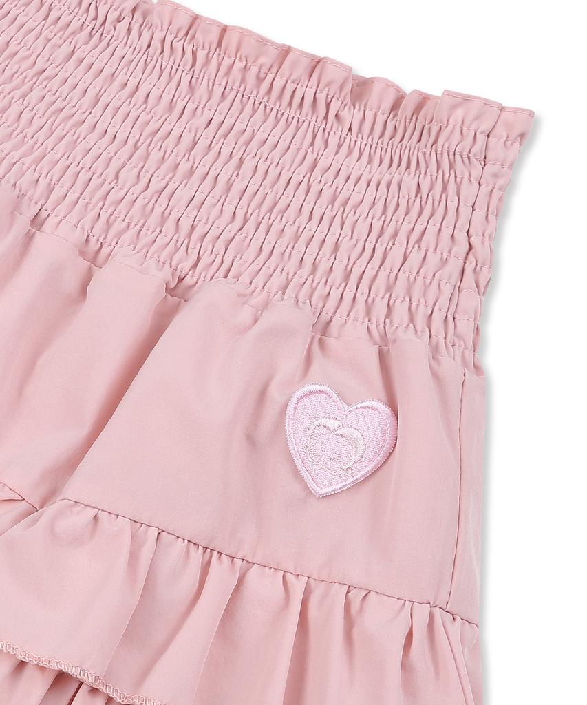 Canvas Betty Boop Frill Mini Tutu Skirt_Pink