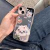 Милый зеркальный щенок-подставка для iphone11Promax Чехол для мобильного телефона iPhone 11 11/11/11 наклейка стразы девочка