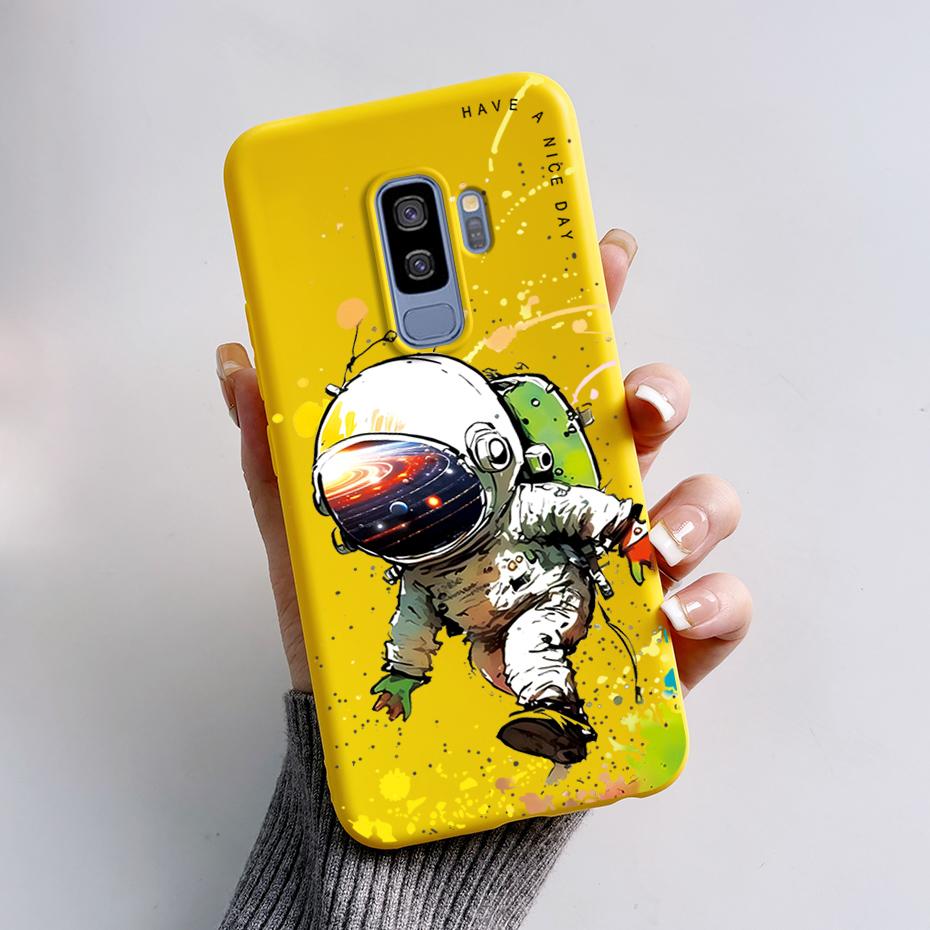 Силиконовая задняя крышка для Coque Samsung Galaxy S9 Plus Милый кролик панда Защитный мягкий чехол для телефона SamsungS9 S9Plus Funda Capas